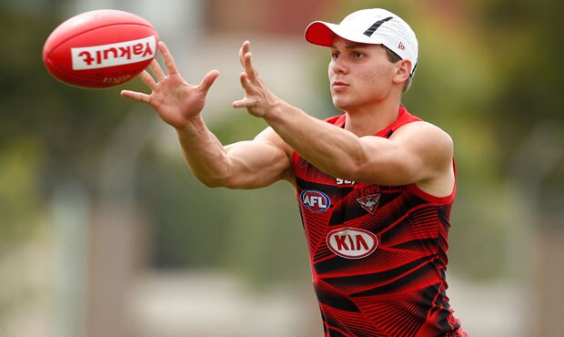 VFLRd2_webhero.jpg Dylan Clarke had plenty of the ball in Essendon's VFL loss on Saturday.